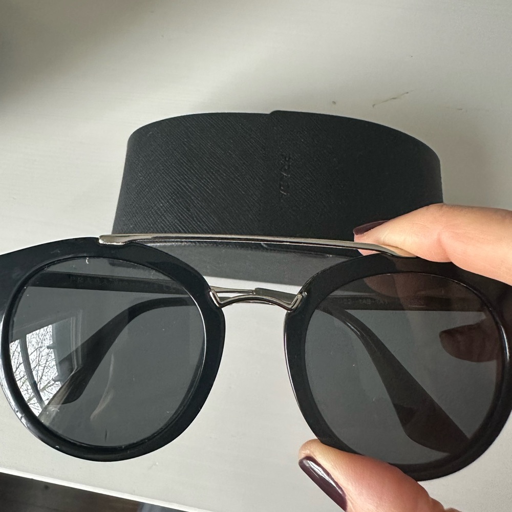 Used Prada Black Women's Sunglasses - Picture 2 of 4